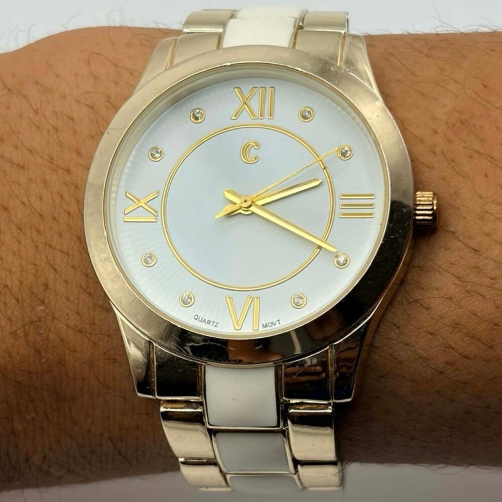 Gold & Cream Charming Charlie Men’s Watch